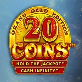 20 Coins Grand Gold Edition slot visual from Wazdan available on dragoniaacasino.com