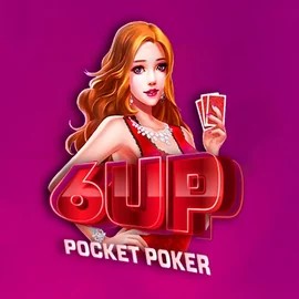6 Up Pocket Poker logo by FlipLuck at Dragonia Casino