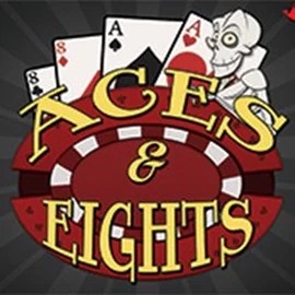 Aces and Eights - 3 Hands slot visual from RTG (Reel Time Gaming) available on dragoniaacasino.com