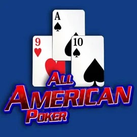 All American Poker logo by RTG (Reel Time Gaming) at Dragonia Casino