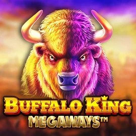 Buffalo King Megaways logo by Pragmatic Play Dragonia Casino