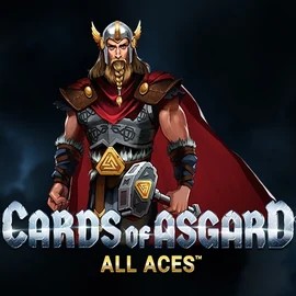 Cards of Asgard All Aces slot icon by Switch Studios, available at Dragonia Casino