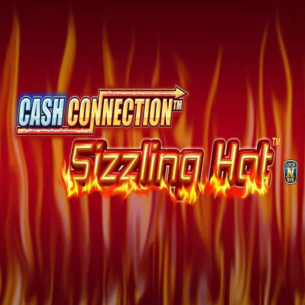 Cash Connection Sizzling hot logo by Novomatic at Dragonia Casino