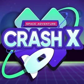 Crash X slot visual from Turbo Games available on dragoniaacasino.com