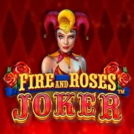 Fire and Roses Joker logo – Slots by Triple Edge Studios at Dragonia Casino
