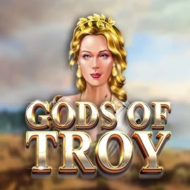 Gods of Troy logo – Slots by Red Tiger Gaming at Dragonia Casino