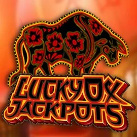 Official Jackpots logo: Lucky Ox Jackpots by Rival at Dragonia Casino