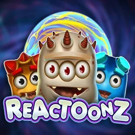 Try Reactoonz slot by Play'n GO on dragoniaacasino.com – logo image