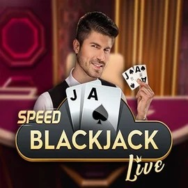 Speed Blackjack logo – Live Casino by Pragmatic Play at Dragonia Casino