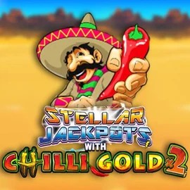 Stellar Jackpots with Chilli Gold x2 by Lightning Box Game, showcased at dragoniaacasino.com – game logo