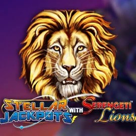 Try Stellar Jackpots with Serengeti Lions slot by Lightning Box Game on dragoniaacasino.com – logo image