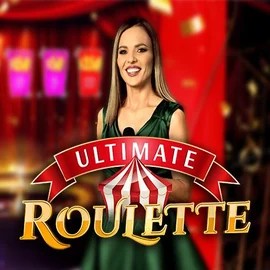 Ultimate Roulette logo – Live Casino by Ezugi at Dragonia Casino